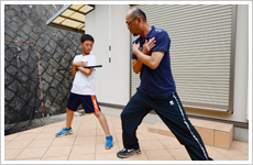 トレーニング風景